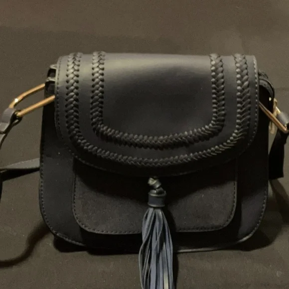 Genuine blue leather designer purse. New and gorgeous - Picture 1 of 5